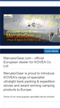 Mobile Screenshot of mercatorgear.com